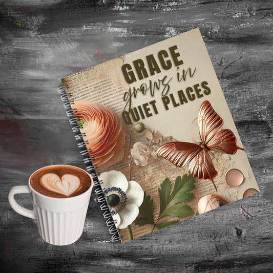 Grace Grows In Quiet Places Journal Sistah Journal