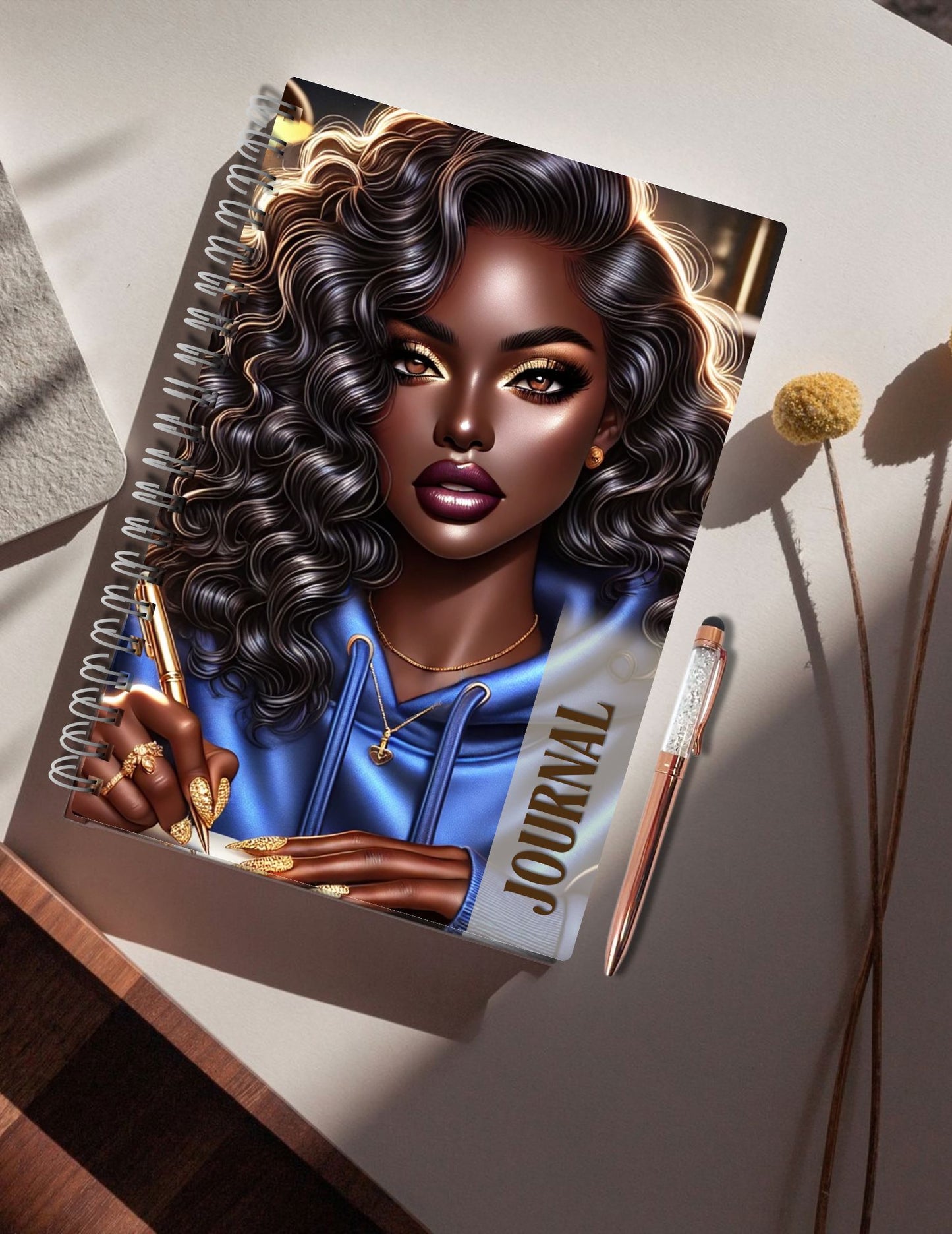 Luxe Blue Journal Sistah Journal