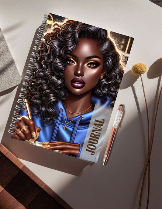 Luxe Blue Journal Sistah Journal