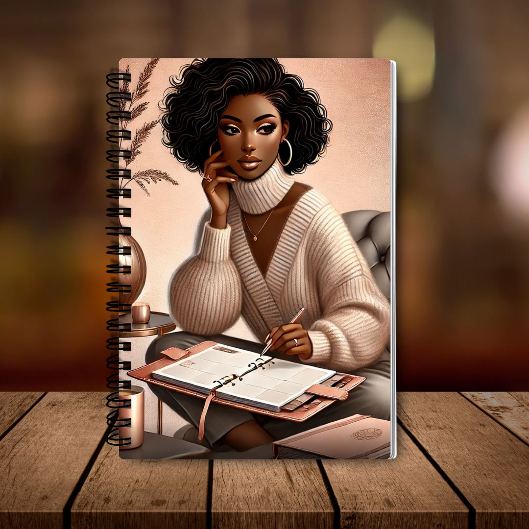 The Ultimate Personal Planner: Empower Your Journey to Success Planner Sistah Journal Chocolate