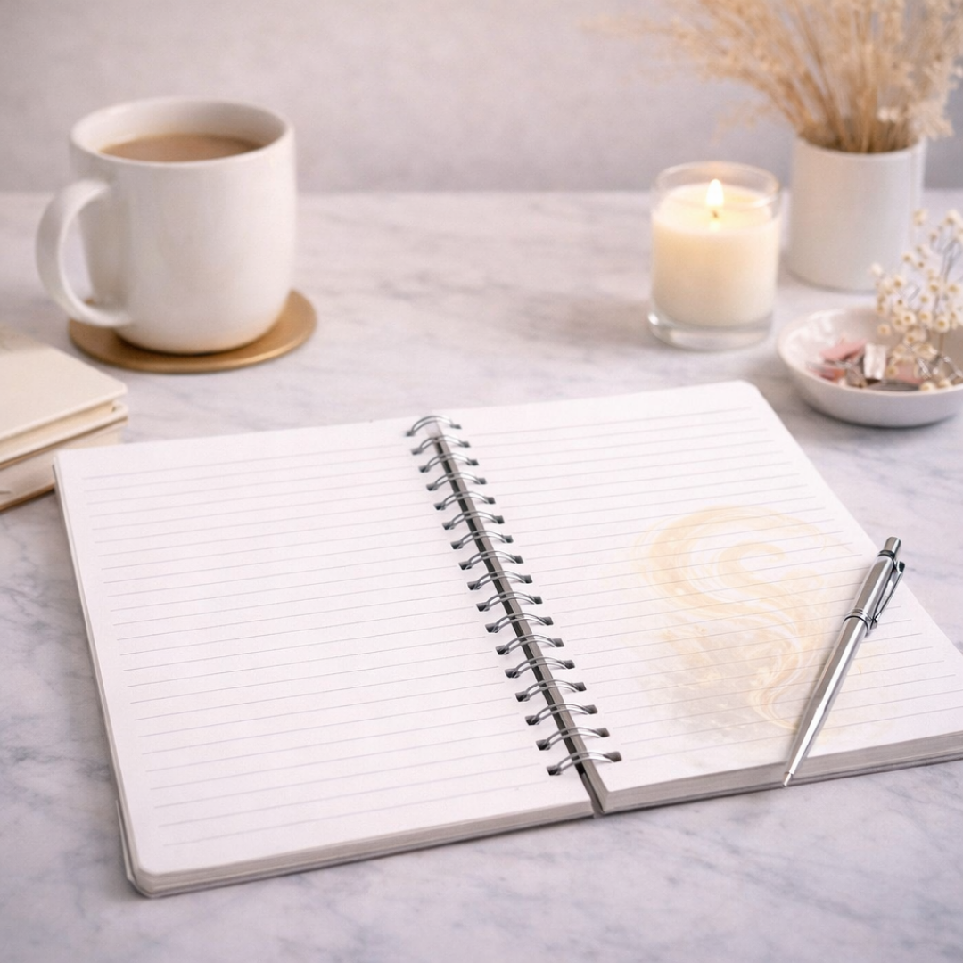 Focus. Feel. Flourish. Lined Journal | 6x9