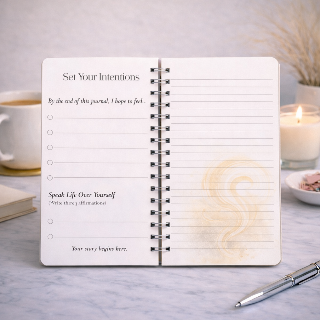 Focus. Feel. Flourish. Lined Journal | 6x9