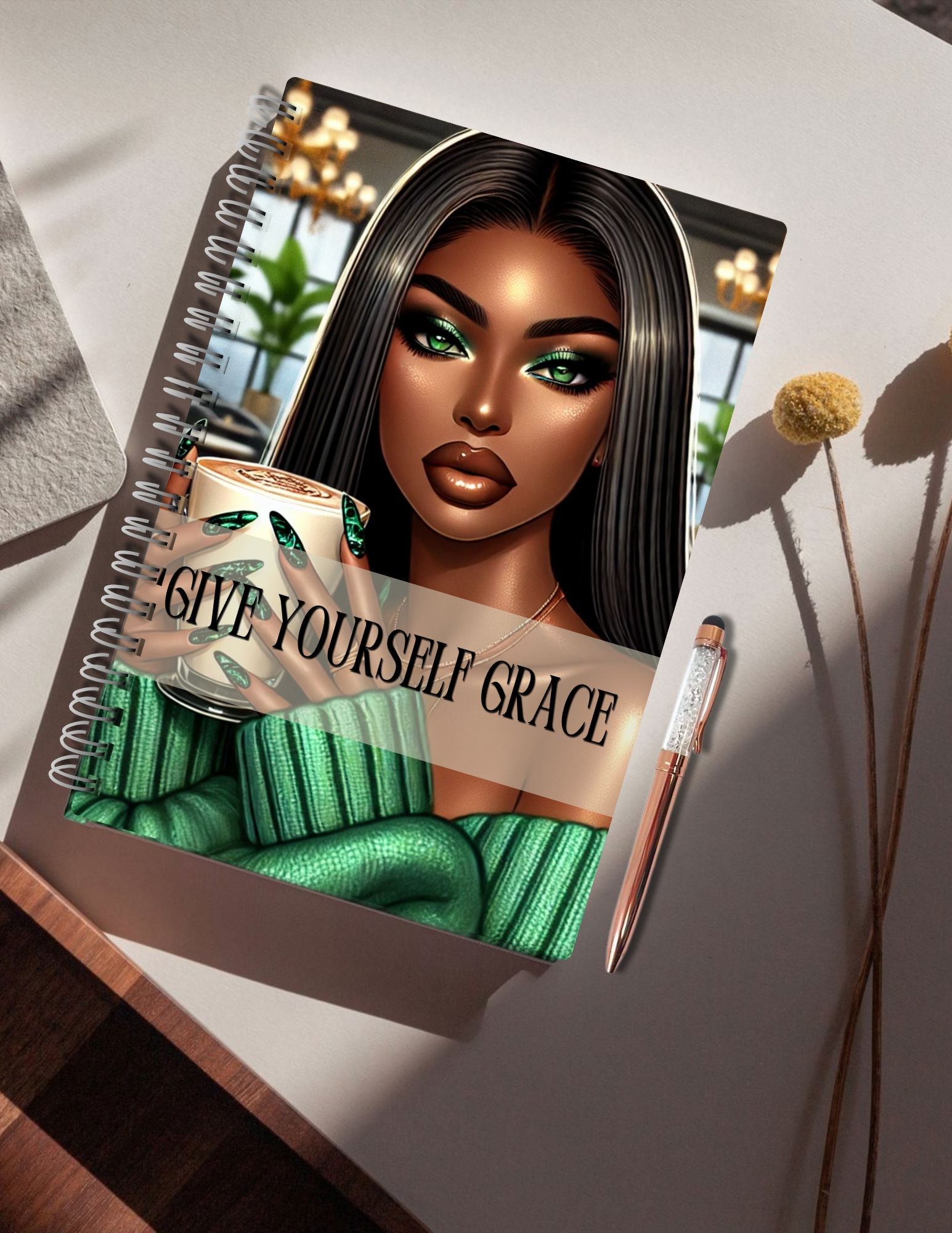 Give Yourself Grace Sistah Journal 