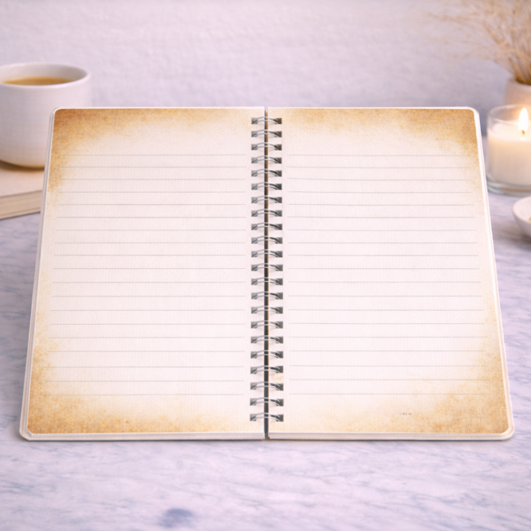 Rooted In Intention Lined Journal | 8x5x11