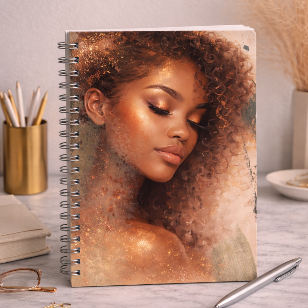 Mindfulness journal for women focused on inner peace