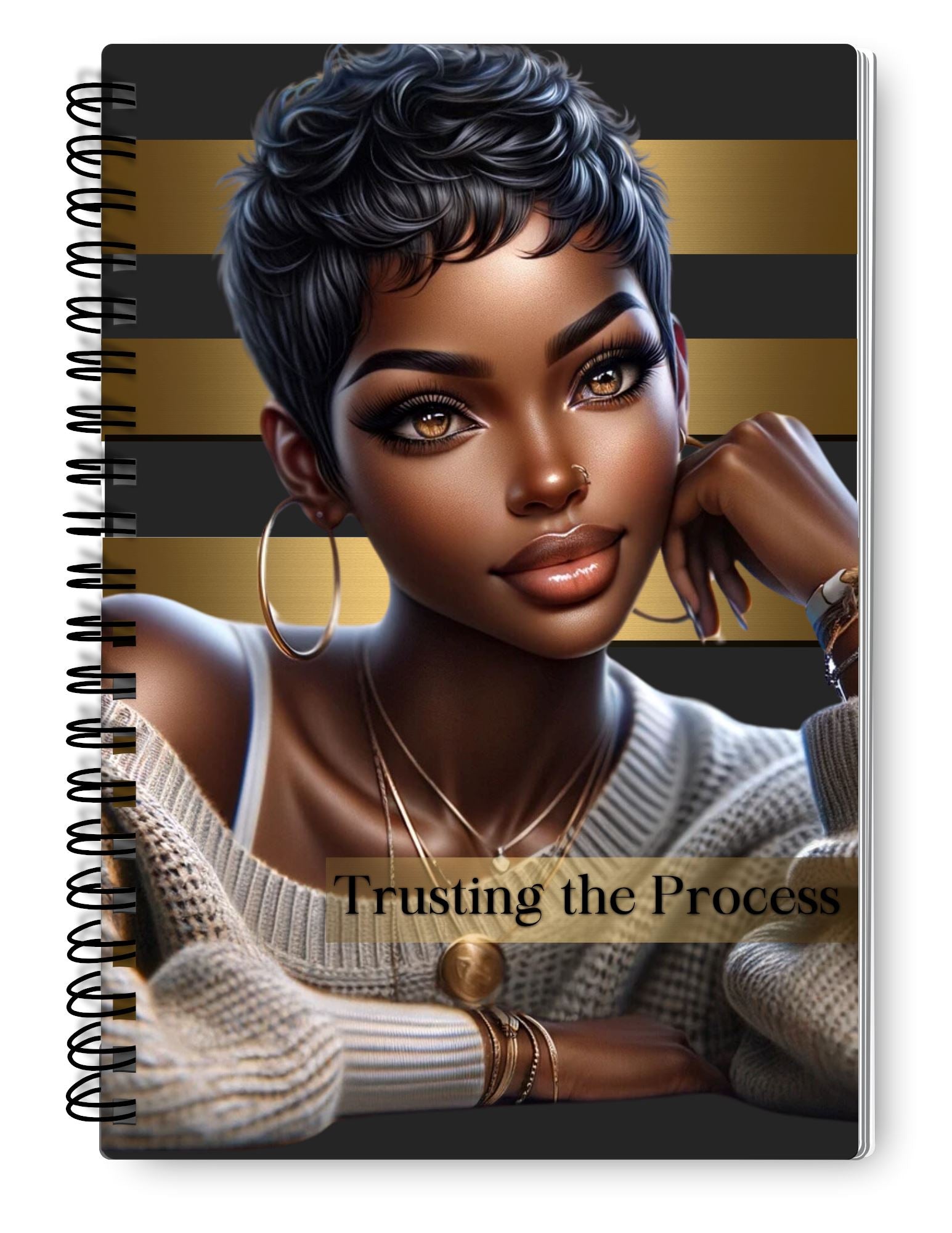 Trusting the Process Journal/Notebook Sistah Journal 