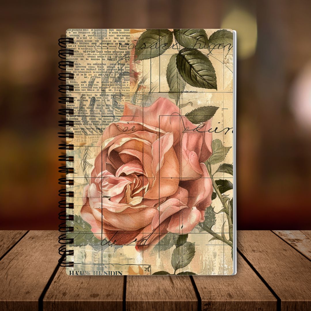 Vintage Rose Sistah Journal 