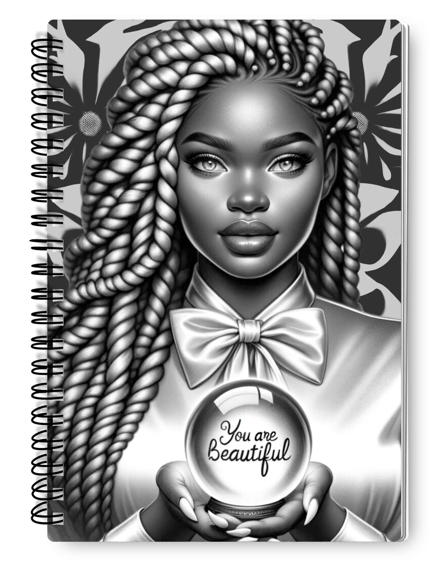 You Are Beautiful Notebook Sistah Journal 